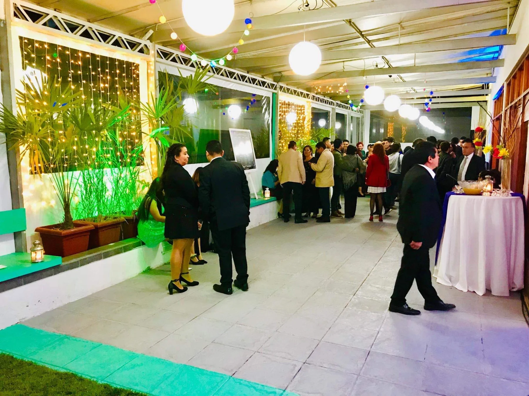 Sector cubierto durante un evento